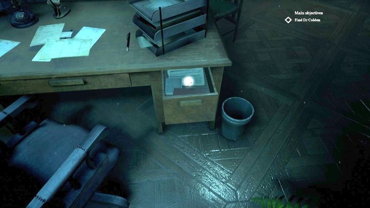 The first collectible in this chapter. - Chapter 9 - Riverside Institute | Call of Cthulhu Walkthrough - Walkthrough - Call of Cthulhu Guide