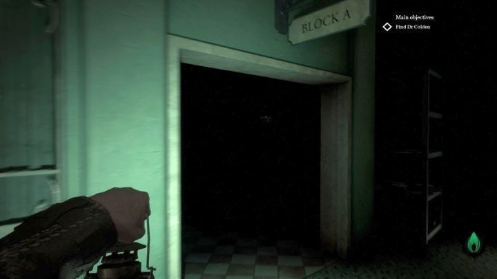 Block A entrance. - Chapter 9 - Riverside Institute | Call of Cthulhu Walkthrough - Walkthrough - Call of Cthulhu Guide