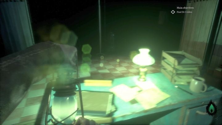 Another spot to refill your lamp. - Chapter 9 - Riverside Institute | Call of Cthulhu Walkthrough - Walkthrough - Call of Cthulhu Guide