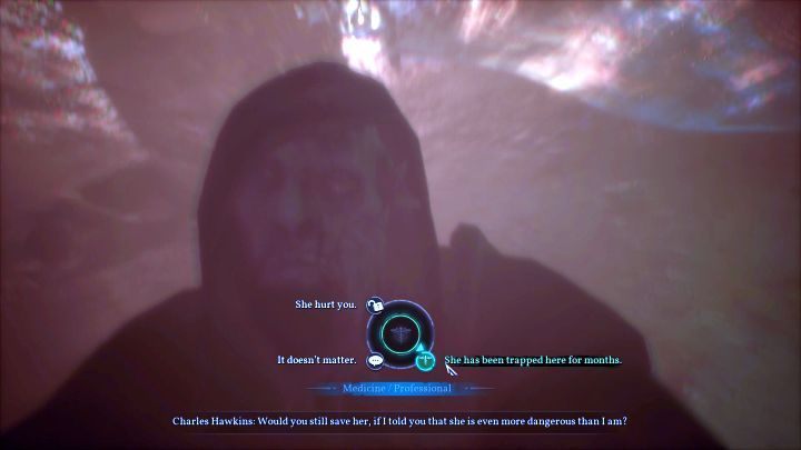 Confrontation with Charles Hawkins - Sarahs husband. - Chapter 9 - Riverside Institute | Call of Cthulhu Walkthrough - Walkthrough - Call of Cthulhu Guide