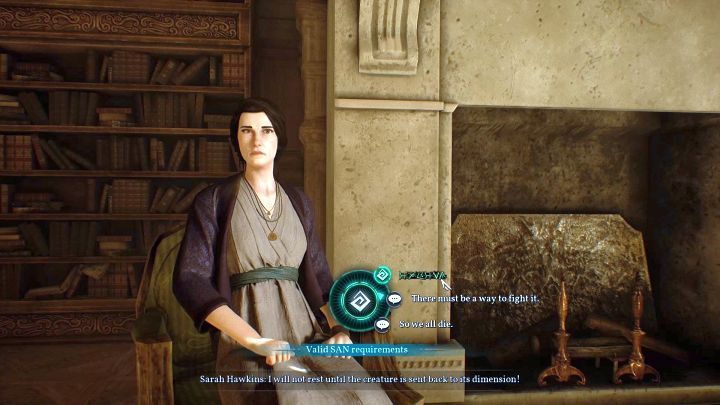 And another chance to select the Rlyehian dialogue option. - Chapter 9 - Riverside Institute | Call of Cthulhu Walkthrough - Walkthrough - Call of Cthulhu Guide