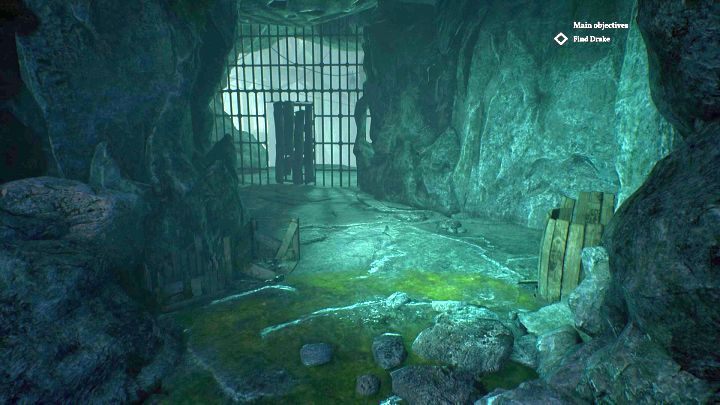 Go through the wooden door - the paths leading up and down are not worth the attention. - Chapter 10 - Darkwater police station | Call of Cthulhu Walkthrough - Walkthrough - Call of Cthulhu Guide