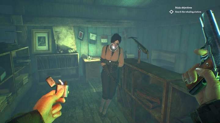 Wounded Cat - one of the two candidates to be cured with the aid kit. - Chapter 12 - Darkwater Port | Call of Cthulhu Walkthrough - Walkthrough - Call of Cthulhu Guide