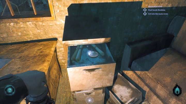 The office key that will get you inside the room upstairs. - Chapter 13 - Abandoned whaling station | Call of Cthulhu Walkthrough - Walkthrough - Call of Cthulhu Guide