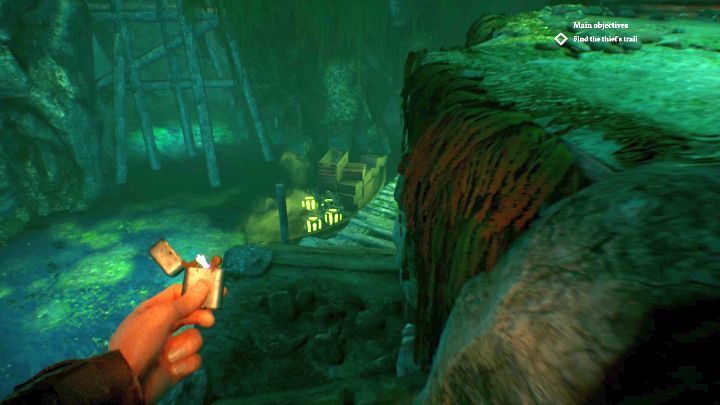 Examine the oil bottle downstairs. - Chapter 4 - Tunnels under the Hawkins mansion | Call of Cthulhu Walkthrough - Walkthrough - Call of Cthulhu Guide