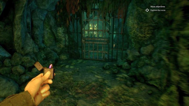 The doors are locked, as you might expect. - Chapter 4 - Tunnels under the Hawkins mansion | Call of Cthulhu Walkthrough - Walkthrough - Call of Cthulhu Guide