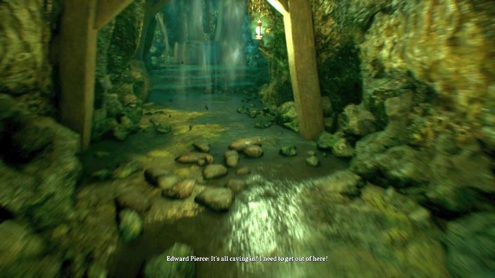 Dont look to the sides while resorting - theres nothing worthy of attention here. - Chapter 4 - Tunnels under the Hawkins mansion | Call of Cthulhu Walkthrough - Walkthrough - Call of Cthulhu Guide