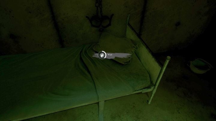 Lie down to wait out this stage. - Chapter 5 - Riverside Institute | Call of Cthulhu Walkthrough - Walkthrough - Call of Cthulhu Guide