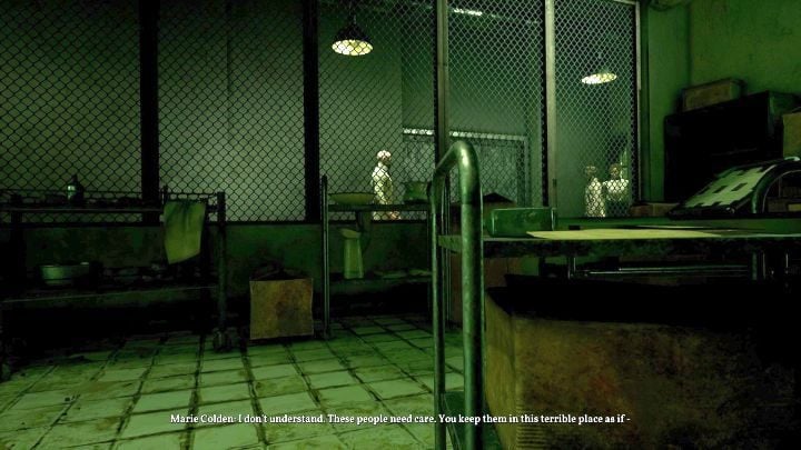 You have to sneak in order not to be detected by the guards. - Chapter 5 - Riverside Institute | Call of Cthulhu Walkthrough - Walkthrough - Call of Cthulhu Guide