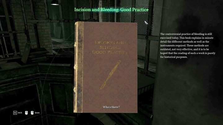 Another book increasing the level of Medicine. - Chapter 5 - Riverside Institute | Call of Cthulhu Walkthrough - Walkthrough - Call of Cthulhu Guide