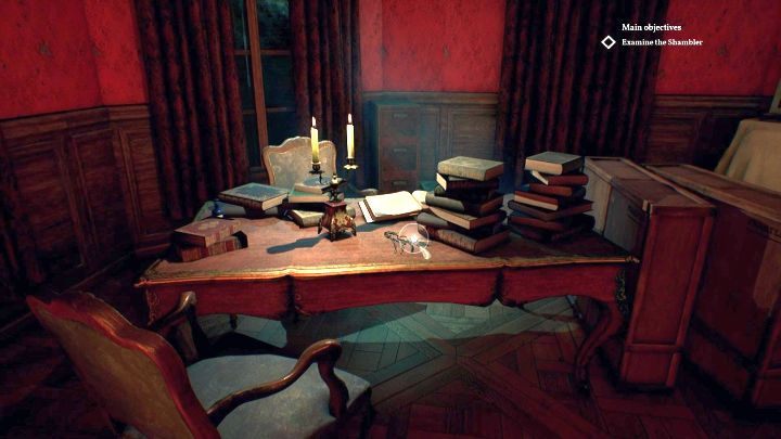 The amulet that increases the ability of Occultism. - Chapter 6 - Hawkins Mansion - Sanders Residence | Call of Cthulhu Walkthrough - Walkthrough - Call of Cthulhu Guide