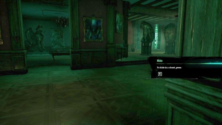 Enter the room on the left. - Chapter 6 - Hawkins Mansion - Sanders Residence | Call of Cthulhu Walkthrough - Walkthrough - Call of Cthulhu Guide