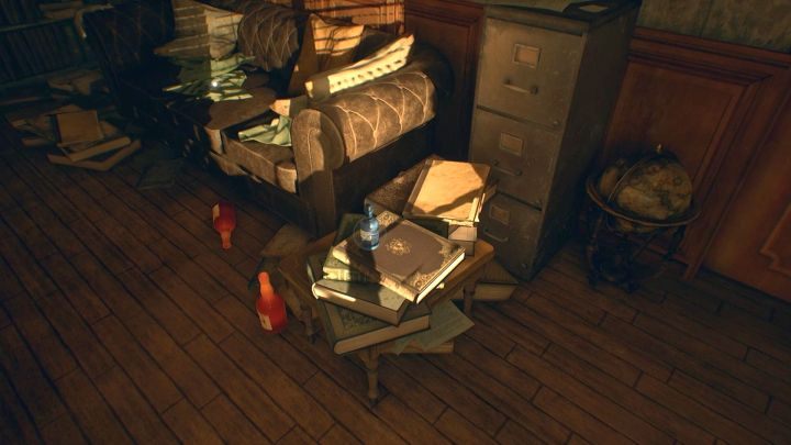 The first of a couple Sleeping Pills, that have to be collected in order to unlock the achievement. - Chapter 1 - Pierce Investigations Agency, Boston | Call of Cthulhu Walkthrough - Walkthrough - Call of Cthulhu Guide