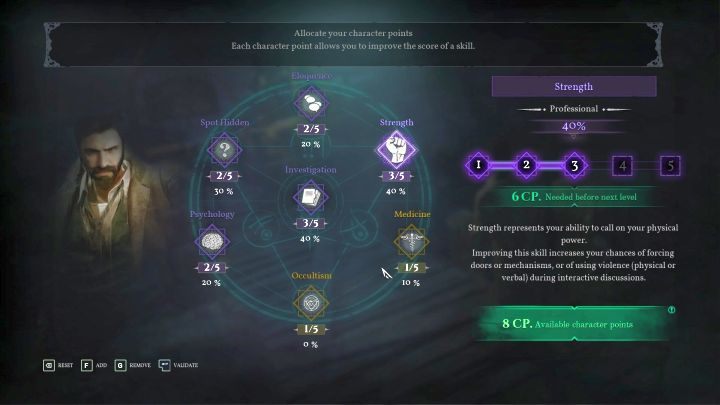 Character development is crucial - this aspect is described in detail in another chapter. - Chapter 1 - Pierce Investigations Agency, Boston | Call of Cthulhu Walkthrough - Walkthrough - Call of Cthulhu Guide