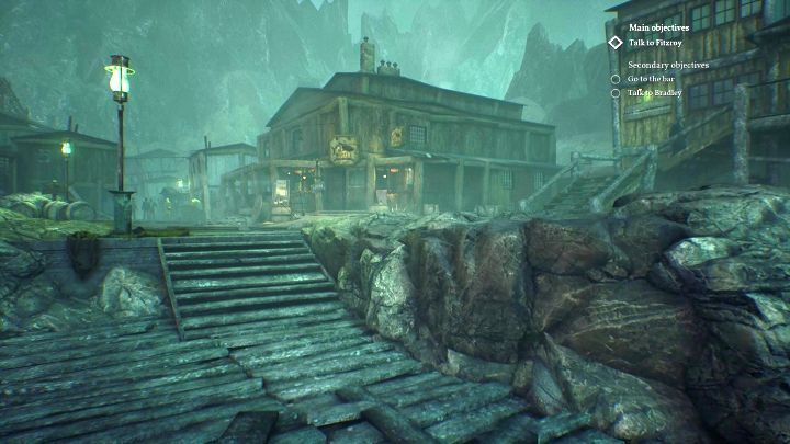 The beginning of your adventure in Darkwater. - Chapter 2 - Darkwater Port | Call of Cthulhu Walkthrough - Walkthrough - Call of Cthulhu Guide