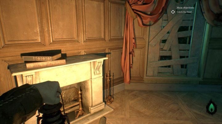 Finally, a good source of light! - Chapter 3 - Garden of the Hawkins mansion | Call of Cthulhu Walkthrough - Walkthrough - Call of Cthulhu Guide