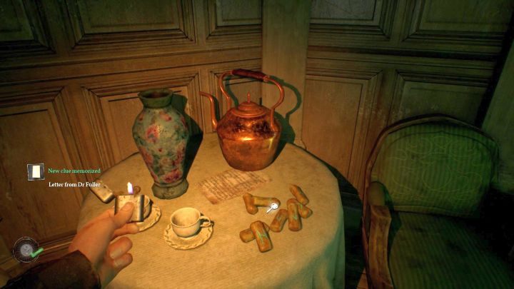 Celtic runes - pick them up to increase your Occultism. - Chapter 3 - Garden of the Hawkins mansion | Call of Cthulhu Walkthrough - Walkthrough - Call of Cthulhu Guide