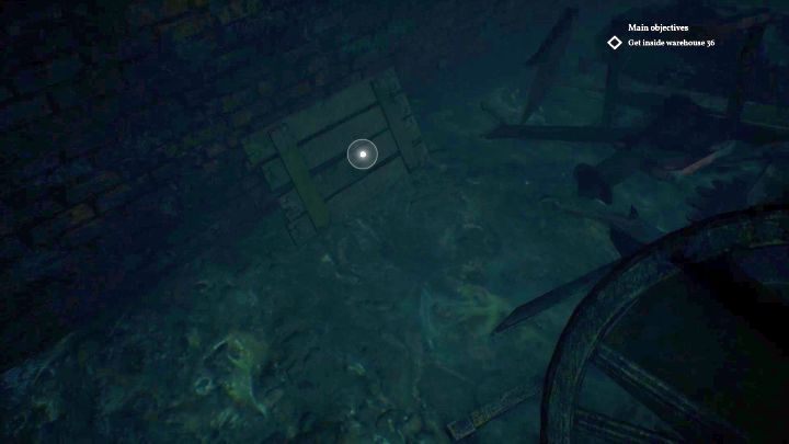 Location of the lever. - How to open the trapdoor in Darkwater of Call of Cthulhu? - FAQ - Call of Cthulhu Guide