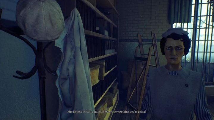 Donovan will not let you inside Fullers office. - Chapter 8 - Riverside Institute | Call of Cthulhu Walkthrough - Walkthrough - Call of Cthulhu Guide