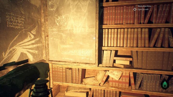 The secret compartment, behind which the phonograms are hidden. - How to open the safe in Chapter 7 of Call of Cthulhu? - FAQ - Call of Cthulhu Guide