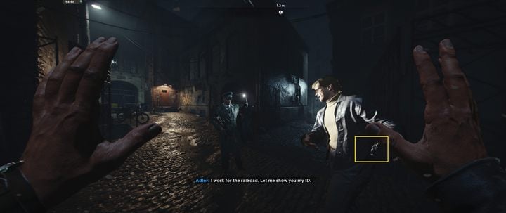 When stopped by the guard, you can pull out Adler's gun - Call Of Duty Cold War: Brick in the Wall - walkthrough - Walkthrough - Call of Duty Cold War Guide