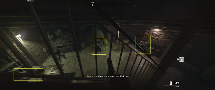 Deal with the guards using a gun. - Call Of Duty Cold War: Brick in the Wall - walkthrough - Walkthrough - Call of Duty Cold War Guide