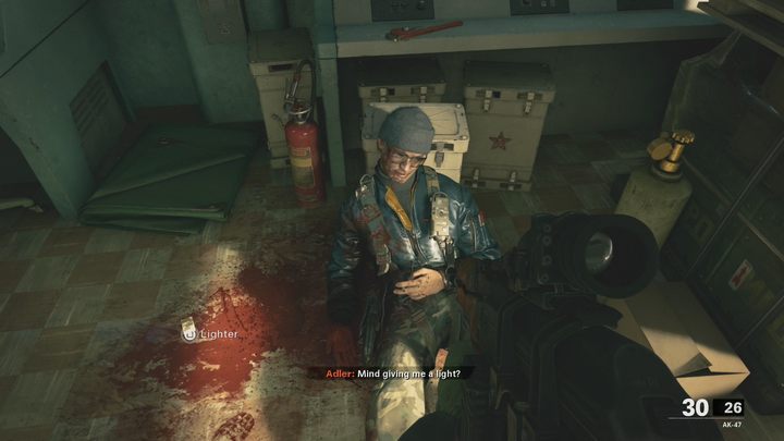 You'll find Adler inside the building in a pool of blood - Call of Duty Cold War: Ashes to Ashes - walkthrough - Walkthrough - Call of Duty Cold War Guide