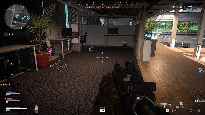 Focus on acquiring the necessary weapons, such as main and secondary weapons, ammunition, armor plates in order to replenish armor and cash - Warzone: Course of the match - Basics - Warzone Guide