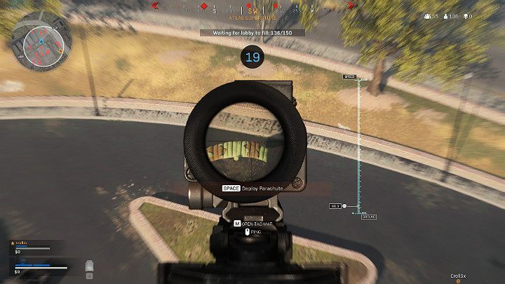 In Call of Duty Warzone, you can use weapons while you are descending, but only when you are gliding - Warzone: Landing - how to land in the best and fastest way? - Warzone: Best places to land - Warzone Guide