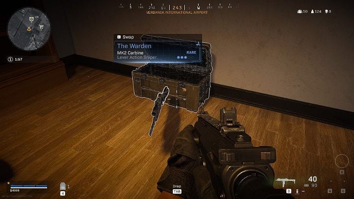 Like all sniper weapons, the Mk2 Carbine is not suitable for close-range combat, and at very long distances you may have difficulty hitting the target due to the large parabola of falling projectiles-sometimes you will have to aim well above the target for the bullet to reach it - Warzone: Weapons - C Tier, list - Warzone: Weapon Ranking - Warzone Guide