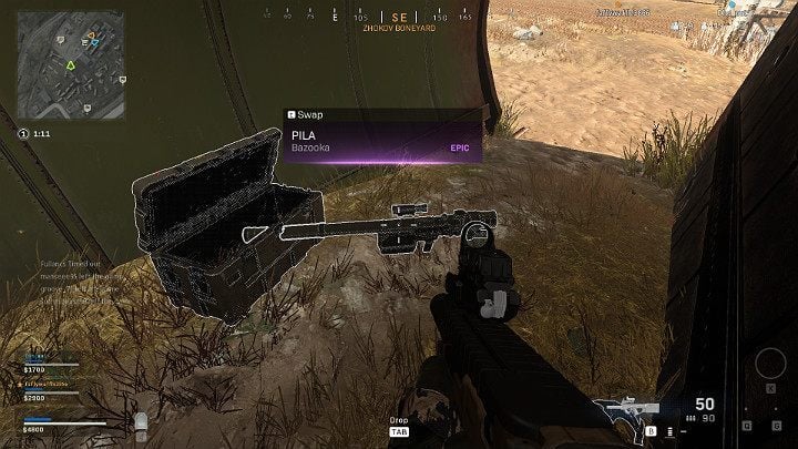 With additional sights, it will be much easier to hit a moving target - Warzone: Weapons - C Tier, list - Warzone: Weapon Ranking - Warzone Guide