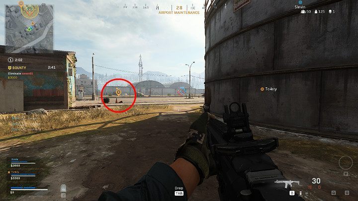 To use the movement tag, simply point the character in the right direction and tap the ping button once - Warzone: Communication - Basics - Warzone Guide
