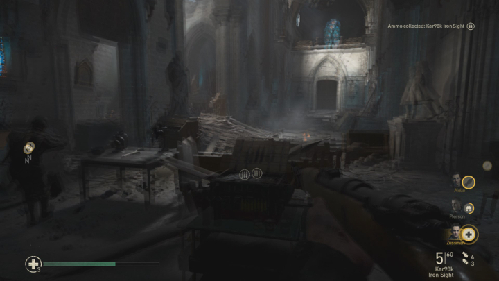 An ammo crate will quickly refill your supply of bullets. - CoD WW2: Starting tips - Game Guide - Call Of Duty WW2 Guide