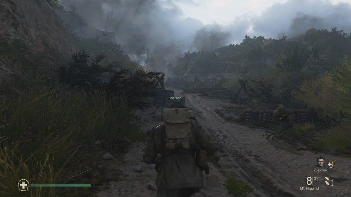 Soon, you will get out of the trenches and find yourself in the open field - D-Day - Walkthrough - Walkthrough - Call Of Duty WW2 Guide