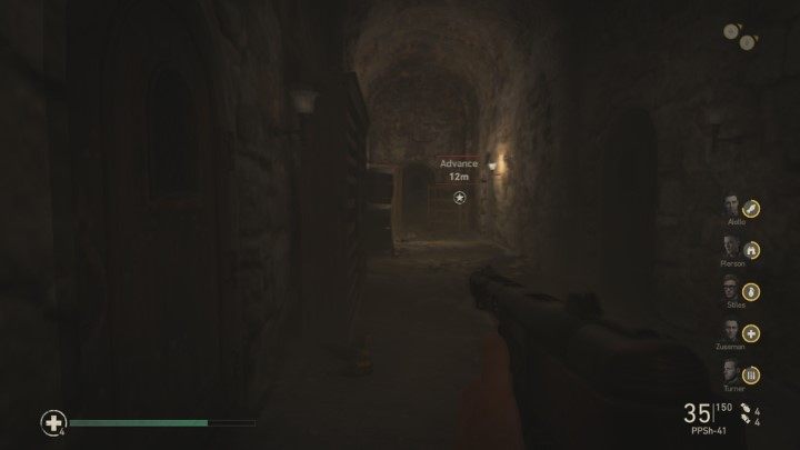 Take over the hotel and move to its lower part (the Advance marker) - Collateral Damage - Walkthrough - Walkthrough - Call Of Duty WW2 Guide