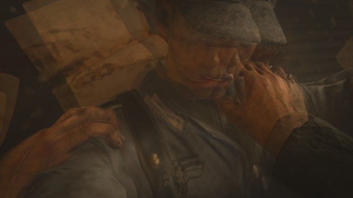 Prepare for some melee combat - tap the right buttons - Collateral Damage - Walkthrough - Walkthrough - Call Of Duty WW2 Guide