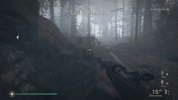 The real action starts right away - Hill 493 - Walkthrough - Walkthrough - Call Of Duty WW2 Guide