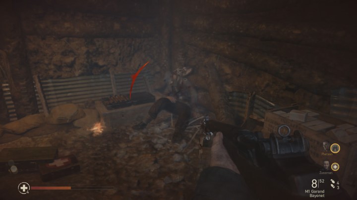 Inside, next to a dead soldier, you will find the final memento on this map - the Gas Mask - Operation Cobra - Mementos, secrets and collectibles - Mementos - Call Of Duty WW2 Guide