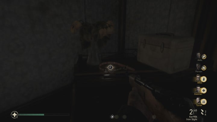 You will find the Dog Collar memento on the chest of drawers, which is standing on the left side of the room - S.O.E. - Mementos, secrets and collectibles - Mementos - Call Of Duty WW2 Guide