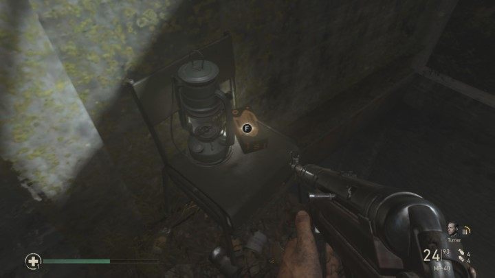 Once there, you will find the US Army Rations memento on a chair - Death Factory - Mementos, secrets and collectibles - Mementos - Call Of Duty WW2 Guide