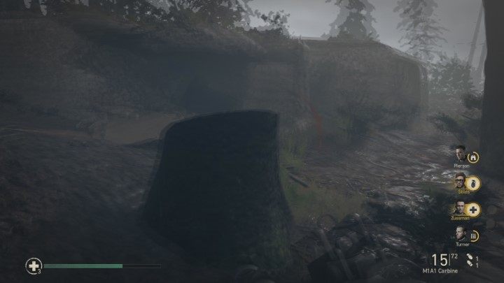 Run out of the trenches and head towards the destroyed bunker - Hill 493 - Mementos, secrets and collectibles - Mementos - Call Of Duty WW2 Guide