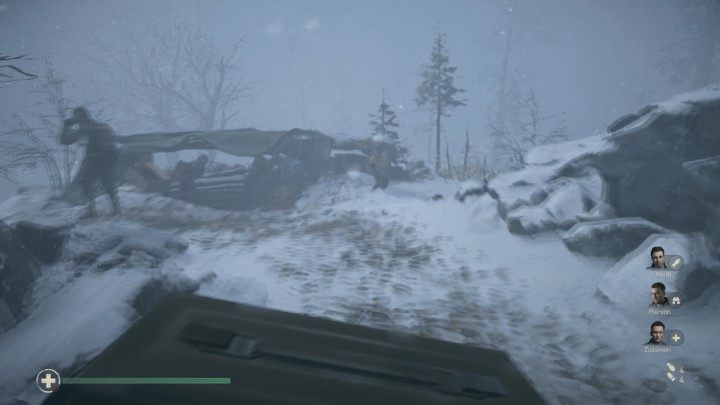 On your way you will encounter the post shown in the picture above, approach it - Battle of Bulge - Mementos, secrets and collectibles - Mementos - Call Of Duty WW2 Guide