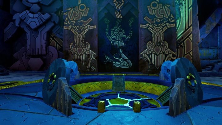 In the sanctuary, you have to solve a puzzle - Call of the Sea: Chapter 6, Fhalgofn - walkthrough - Missions - Call of the Sea Guide