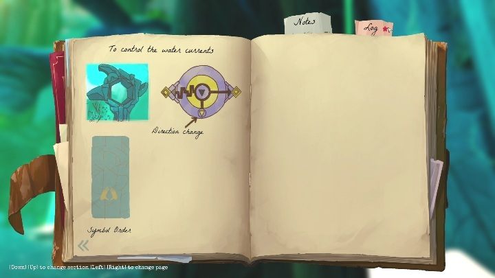 This symbol is located on the outside of the column - Call of the Sea: Chapter 5, Sunken- notes - Notes - Call of the Sea Guide