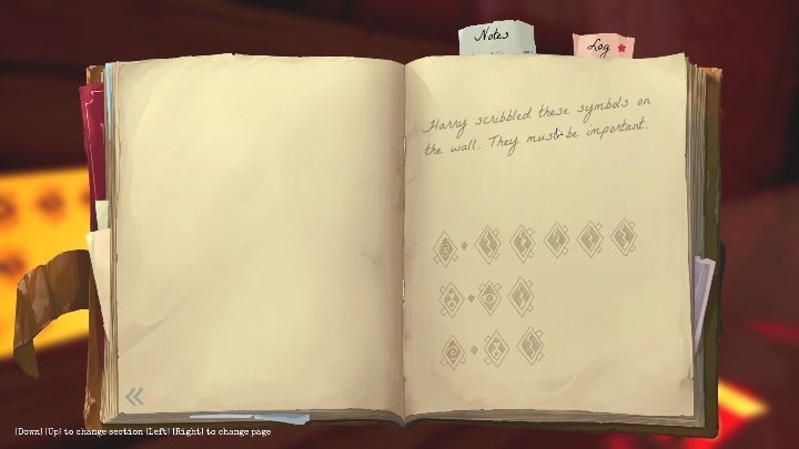 To get this note, you need to examine the symbol card, located on the right side of the cave, behind the stairs - Call of the Sea: Chapter 5, Sunken- notes - Notes - Call of the Sea Guide