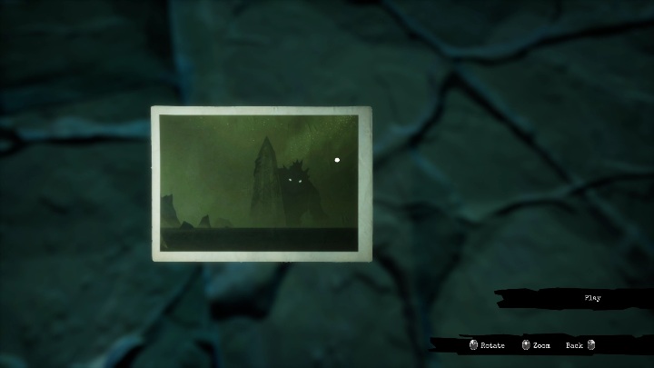 The photo is on a stone path - Call of the Sea: Chapter 6, Fhalgofn - secrets - Secrets - Call of the Sea Guide