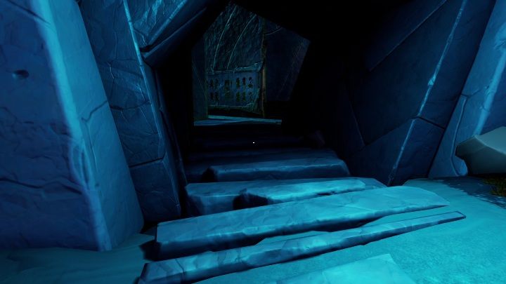 This mural is right behind the second door - Call of the Sea: Chapter 6, Fhalgofn - wall paintings - Wall paintings - Call of the Sea Guide