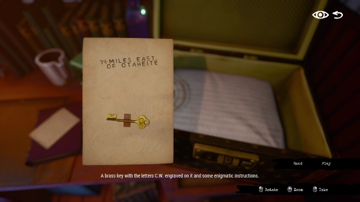 The items in Call of the Sea are not flat - Call of the Sea: Beginners Guide - Basics - Call of the Sea game guide