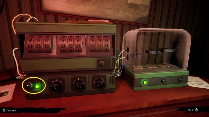 Before you start the puzzle, you need to turn on the machine - Call of the Sea: Floating stones - puzzle, Chapter 3 - Chapter 3 - Call of the Sea Guide