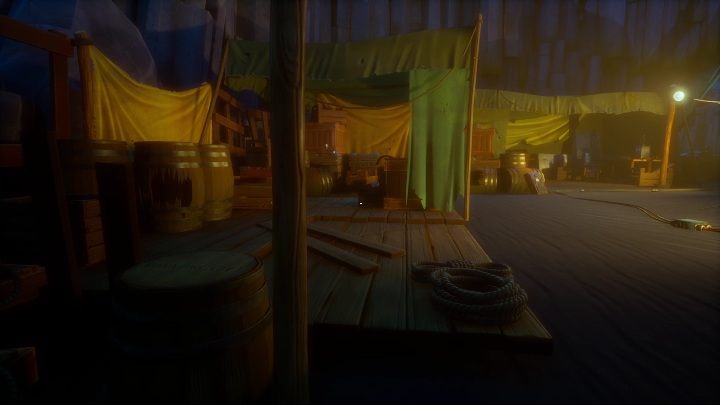 This lever will restore power to the first part of the camp - Call of the Sea: Chapter 3, The Vanishing of the Lady Shannon - walkthrough - Transition description - Call of the Sea Guide